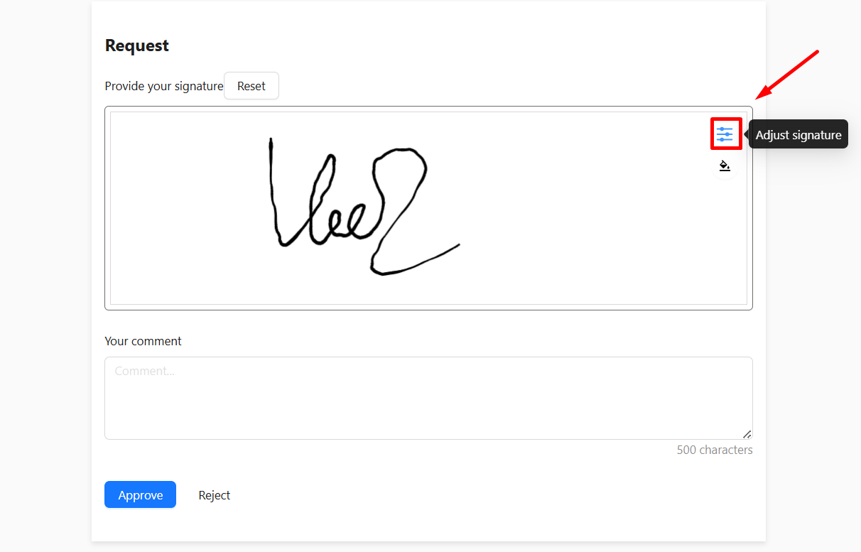 Sign a Request - Signature - PerformFlow - Form Approvals & Form ...