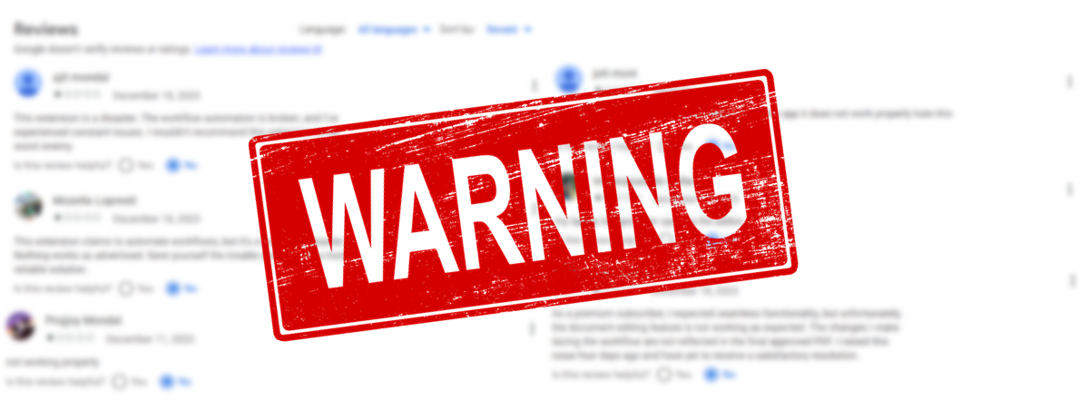 Please Beware Of Fake 1-star Reviews Attack On PerformFlow's Listing ...