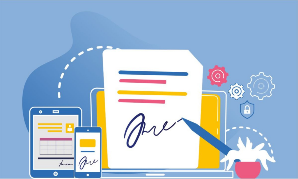 add a asignature in google docs